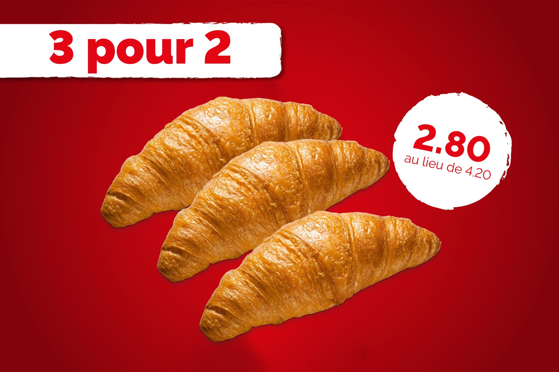 Le plaisir des croissants