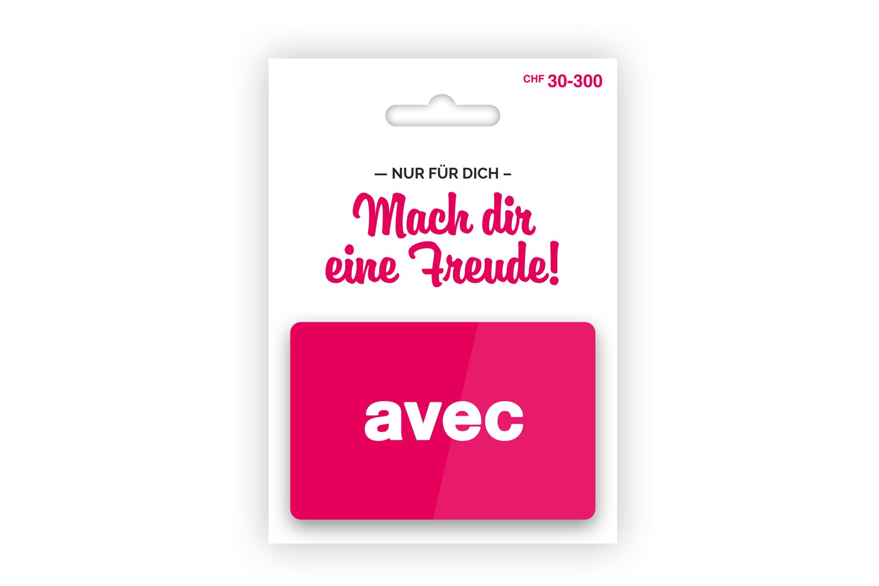 Carte cadeau avec