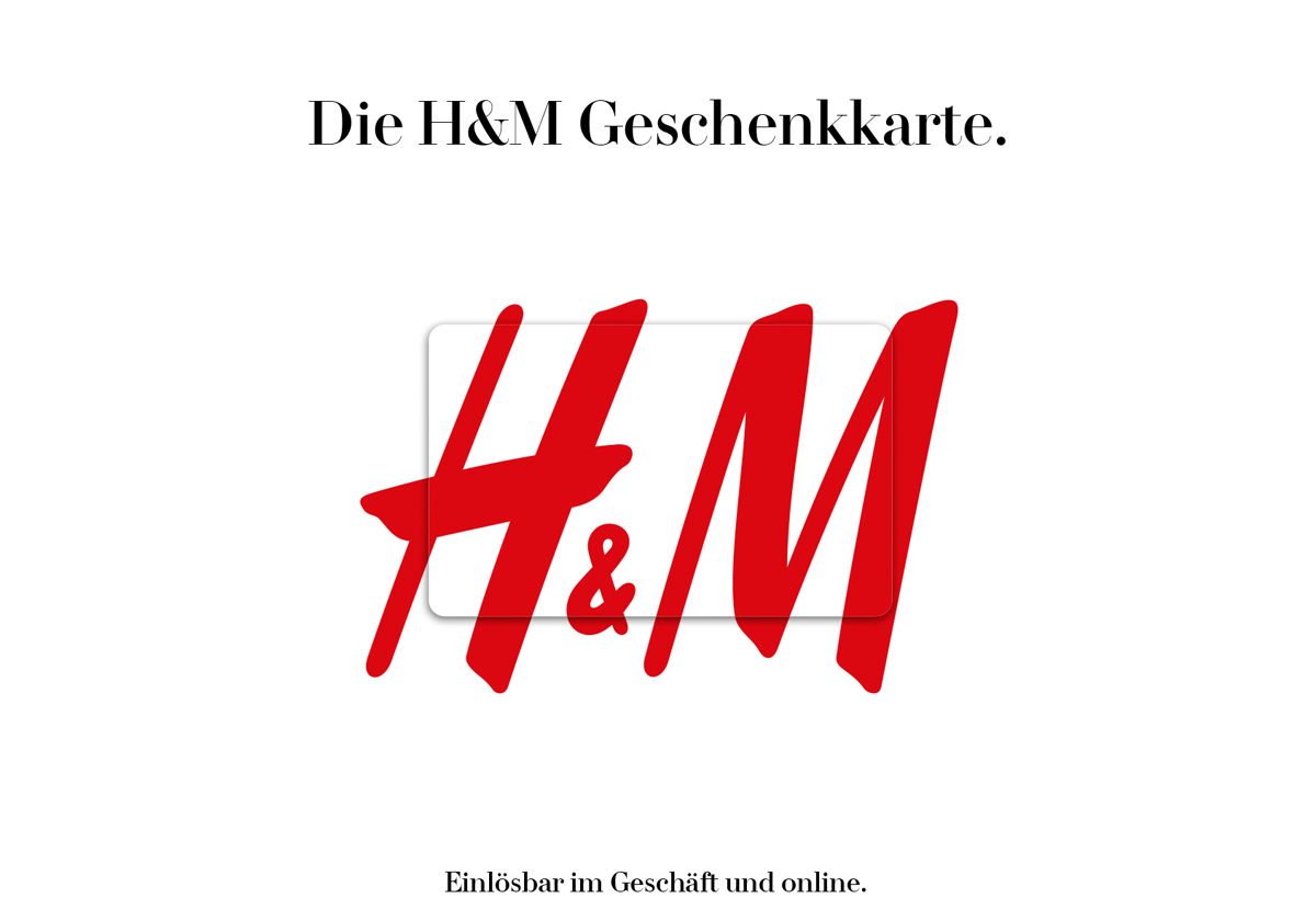 H&M Geschenkkarte