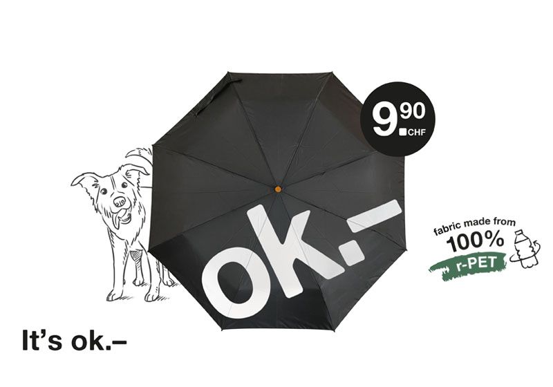 – Nachhaltiger Regenschirm –