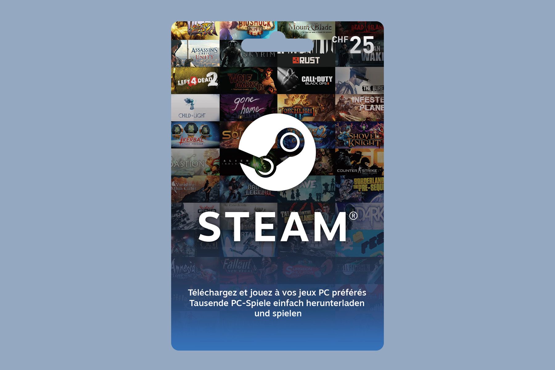 Gaming-Geschenk: Steam