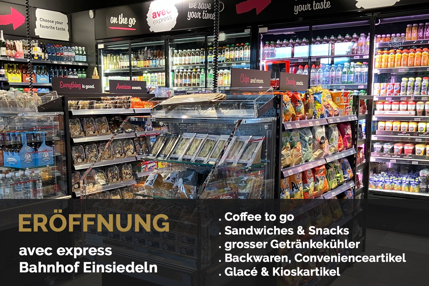 Eröffnung avec express Einsiedeln