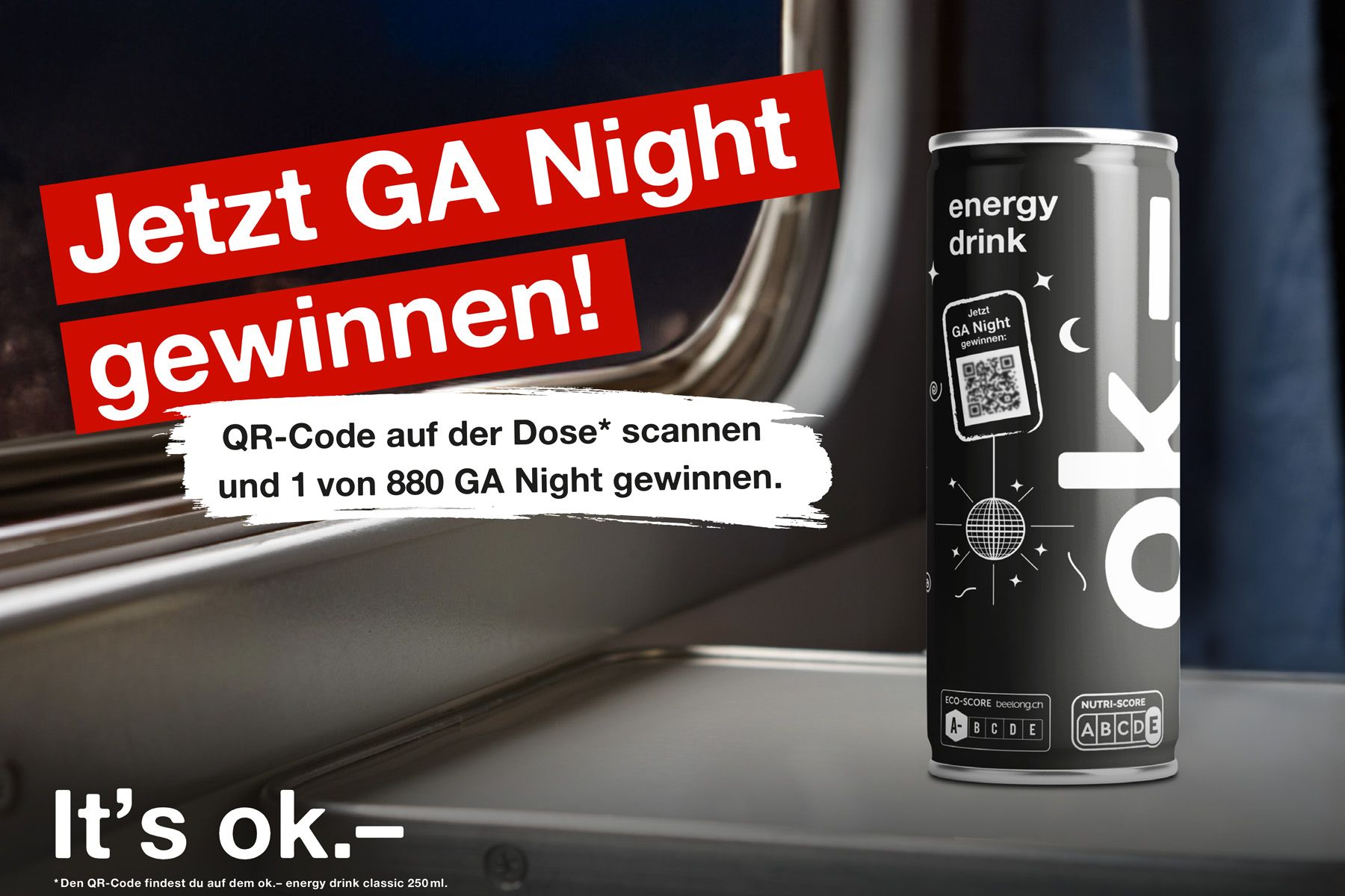 GA Night mit ok.– gewinnen!