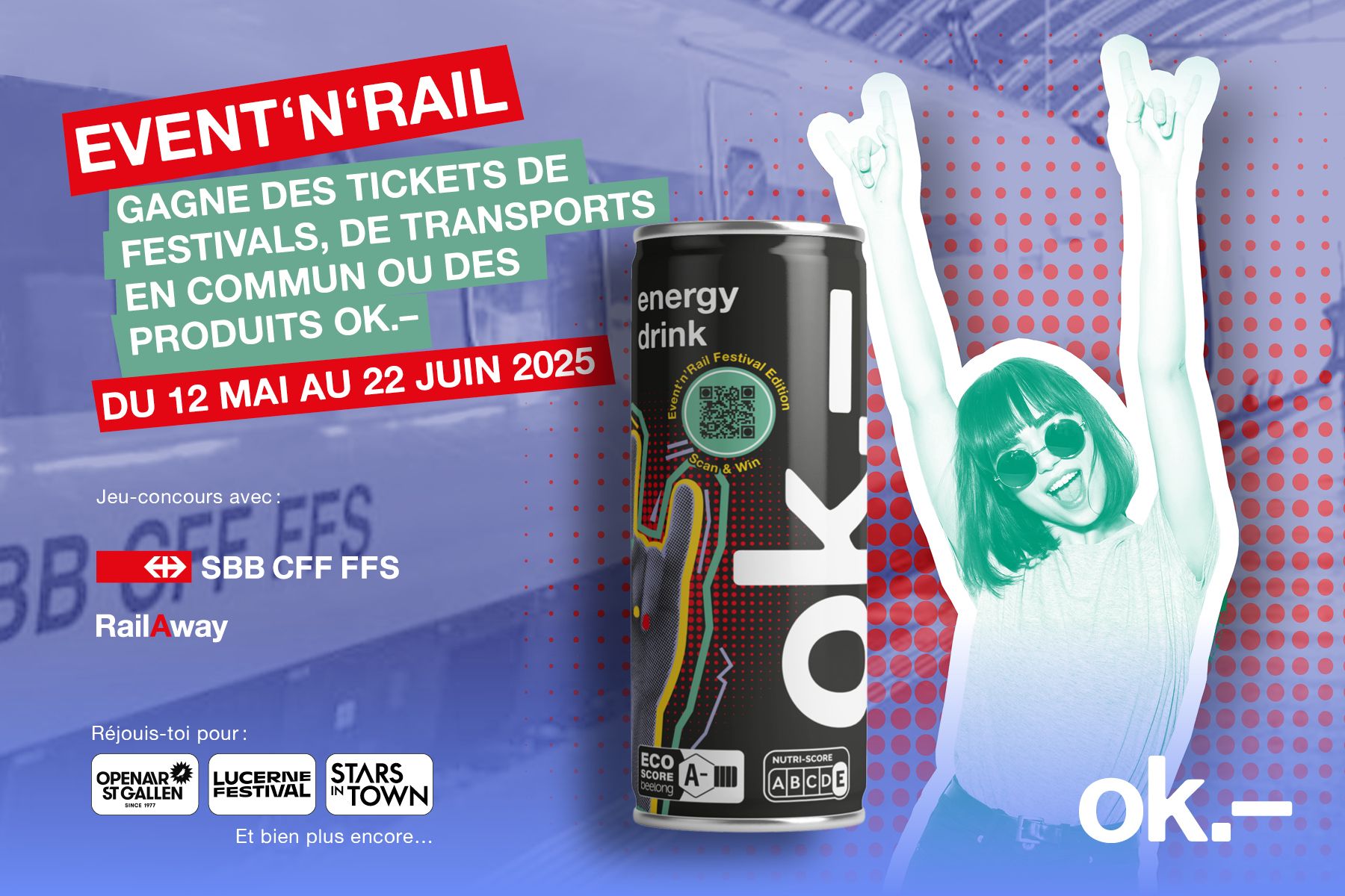 Tickets de festivals à gagner