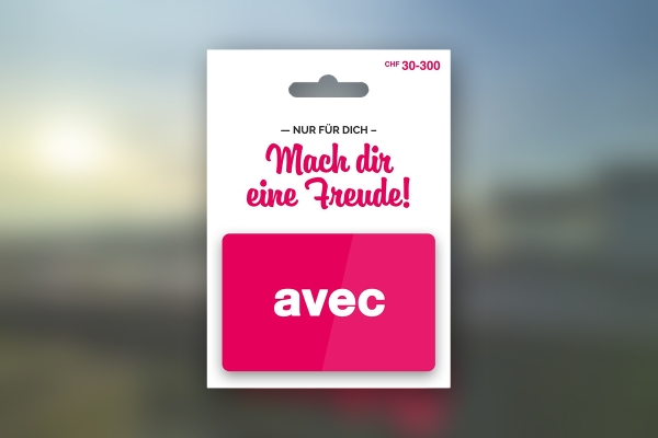 avec Sortiment Geschenkkarte