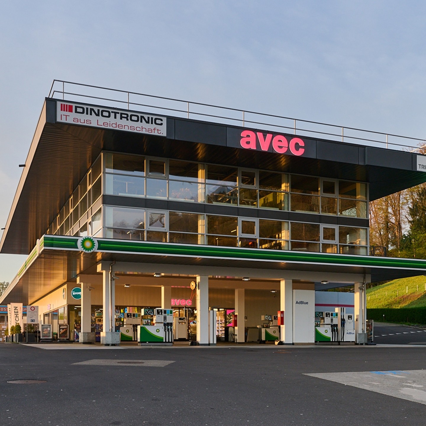 avec bâtiment Expansion