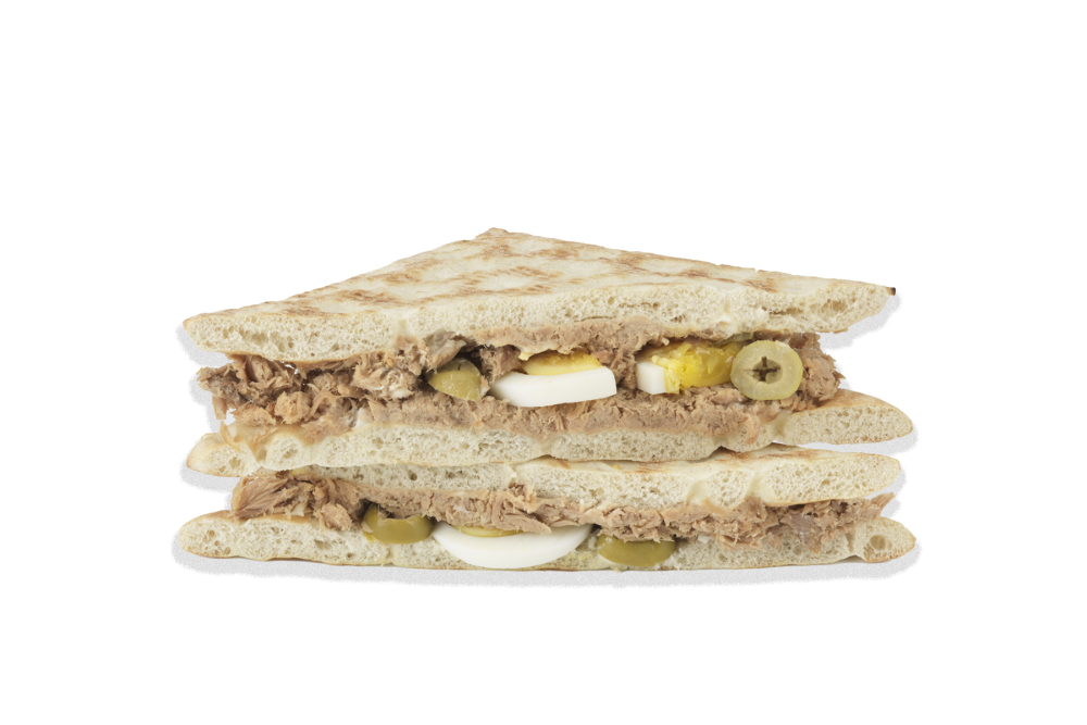 R2G Club Sandwich mit Thon-Oliven-Ei MSC