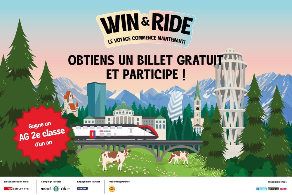 Procure-toi un billet gratuit!