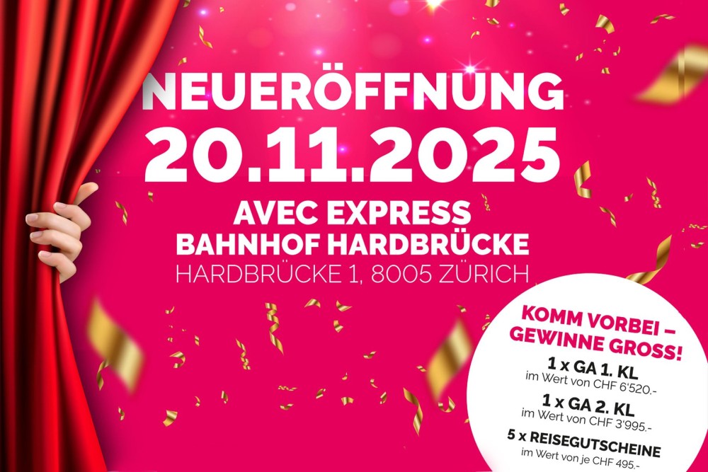 avec express Zürich Hardbrücke