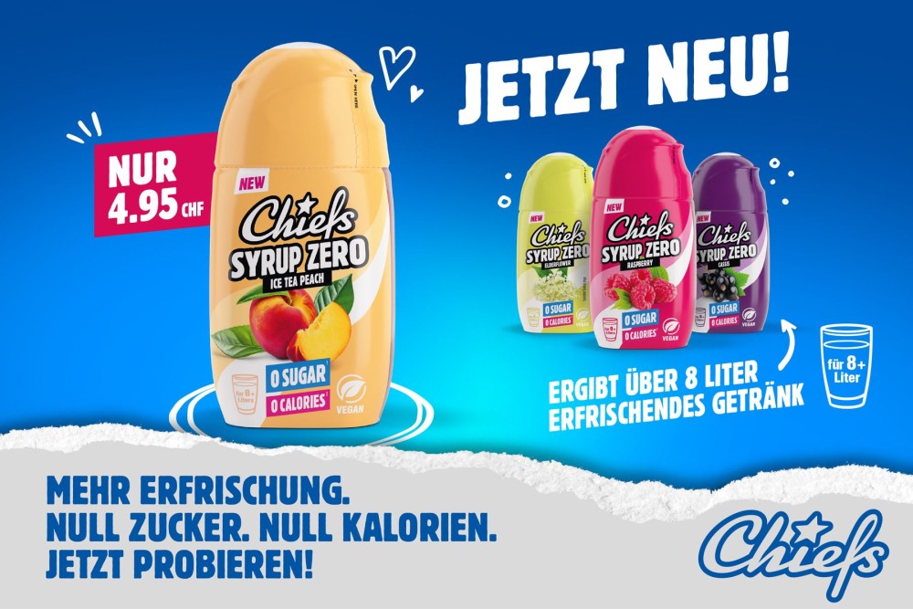 Drücken. Mischen. Geniessen!