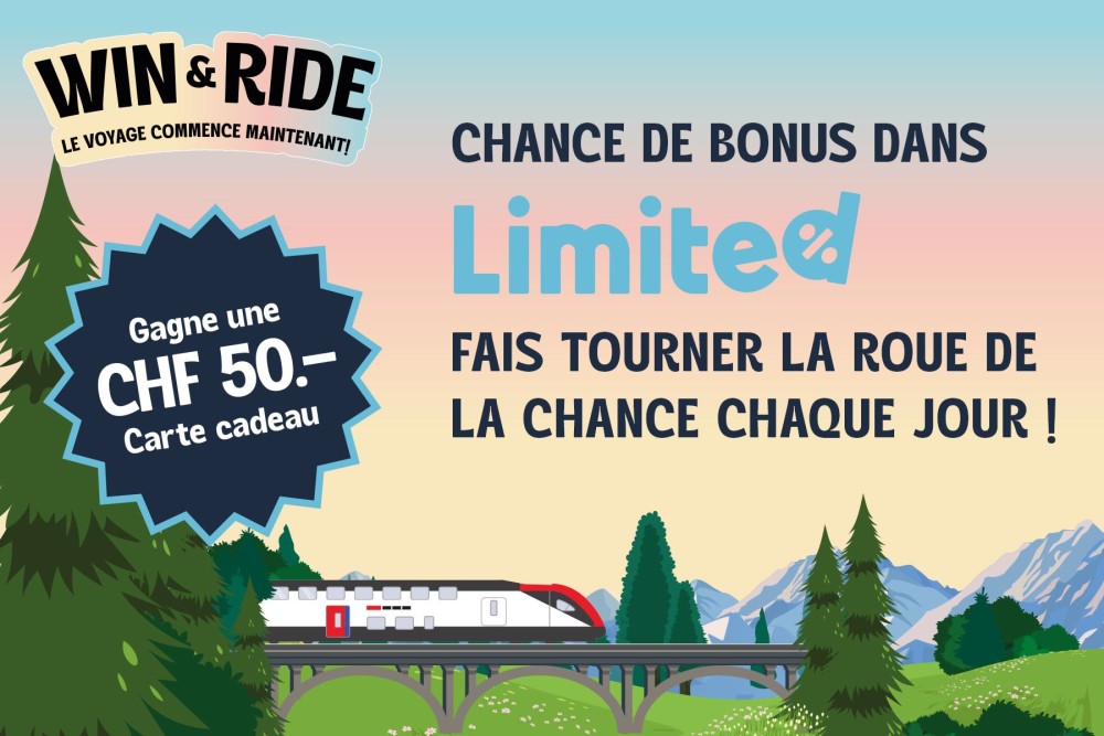 Gagne une CHF 50.- carte cadeau