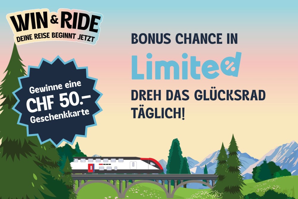 50 CHF Geschenkkarte gewinnen!