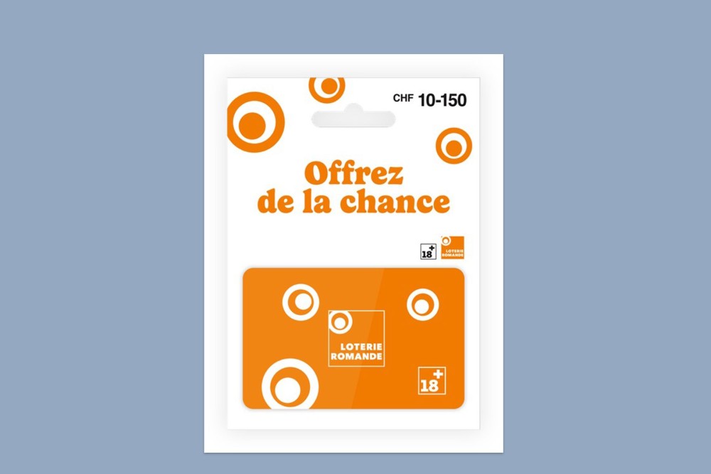 Carte cadeau Loterie Romande